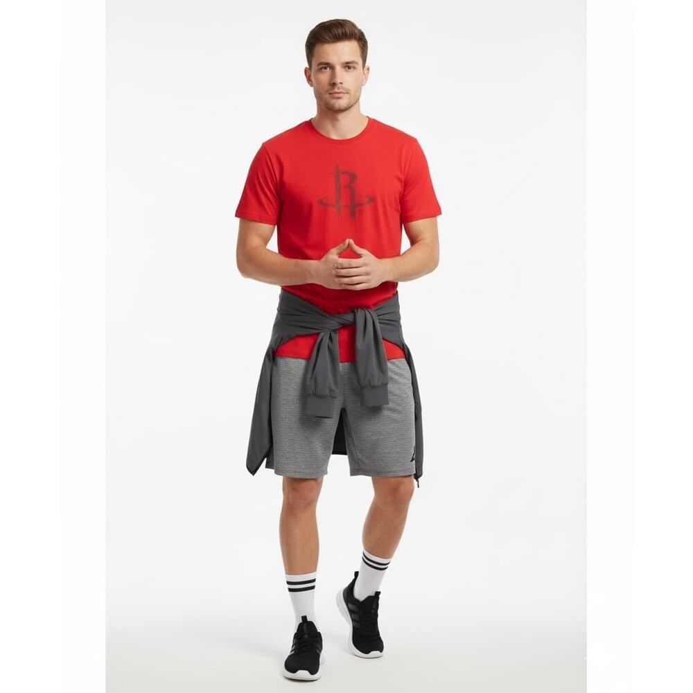 NBA HOUSTON ROCKETS Men’s T Shirt Red Size XL